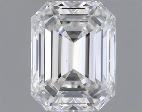 0.50ct Emerald Natural Diamond (Colour F, Clarity SI1, GIA Certified)