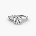 The Split Shank Pavé Solitaire