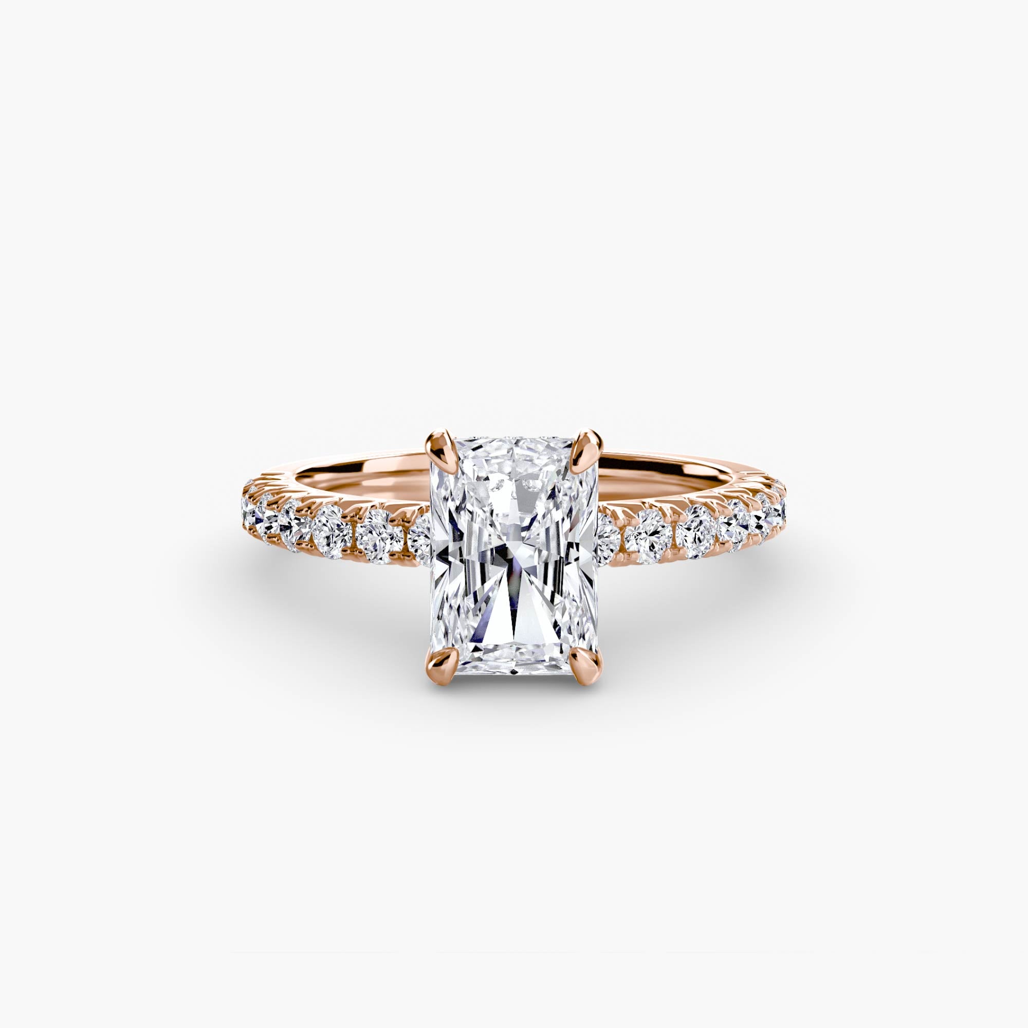 Solitaire with Pavé 6